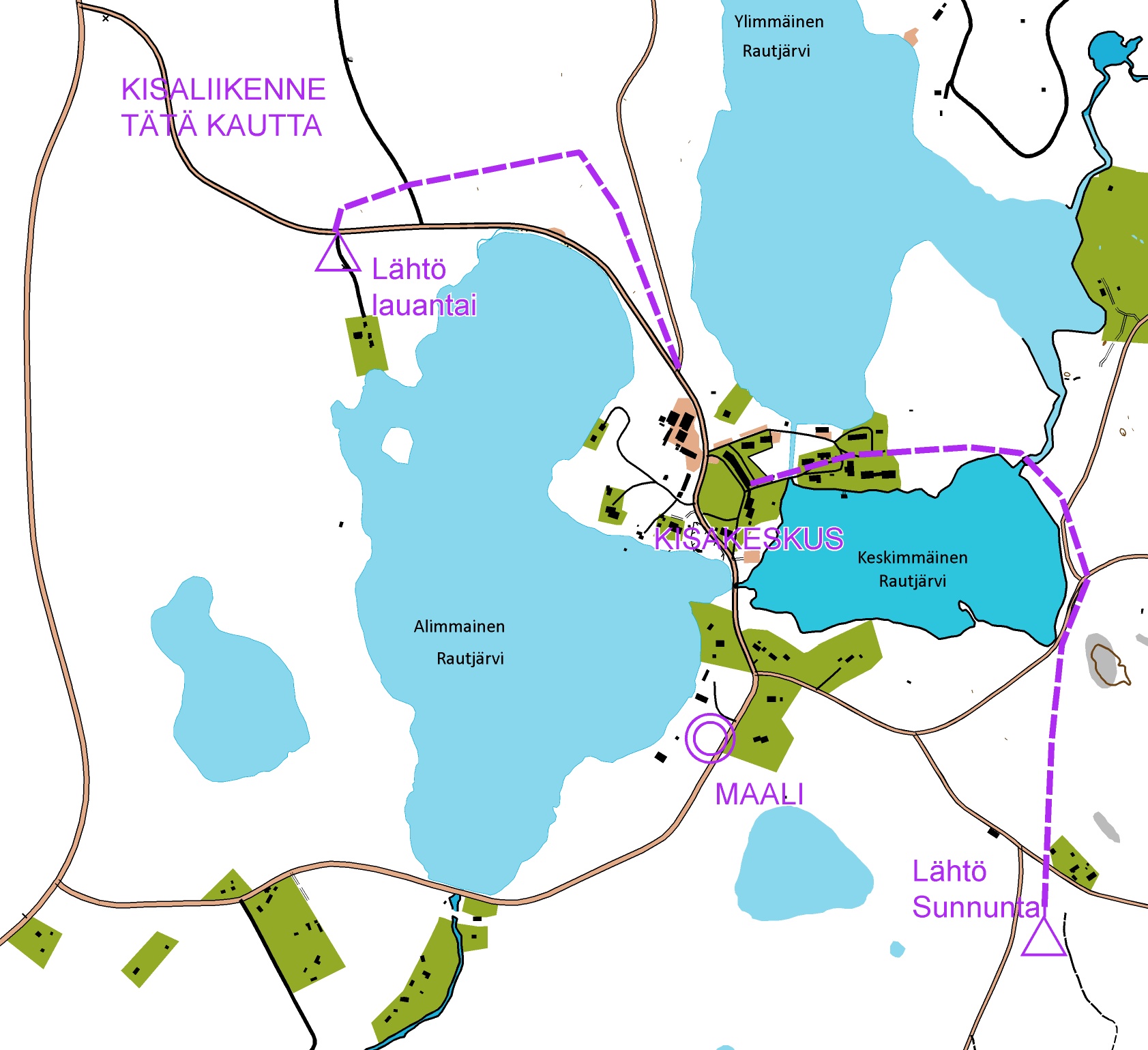 EVO pohjakartta 2026 sijaintikartta